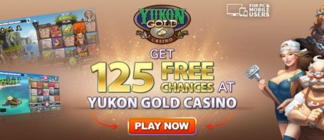 Yukon Gold 125 free chances|bono de bienvenida|casino en línea