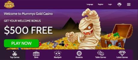 BONO DE $500 mummys gold casino