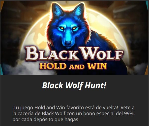 Black Wolf Hunt!