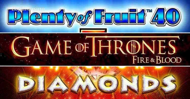 Plenty of Fruit, Game of Thrones, Diamond slot