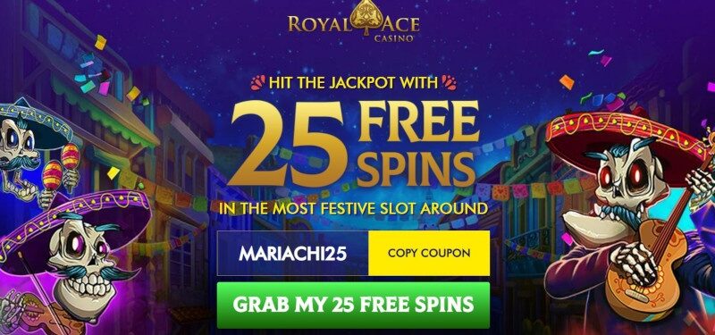 25 tiradas gratis sin deposito | royalace casino