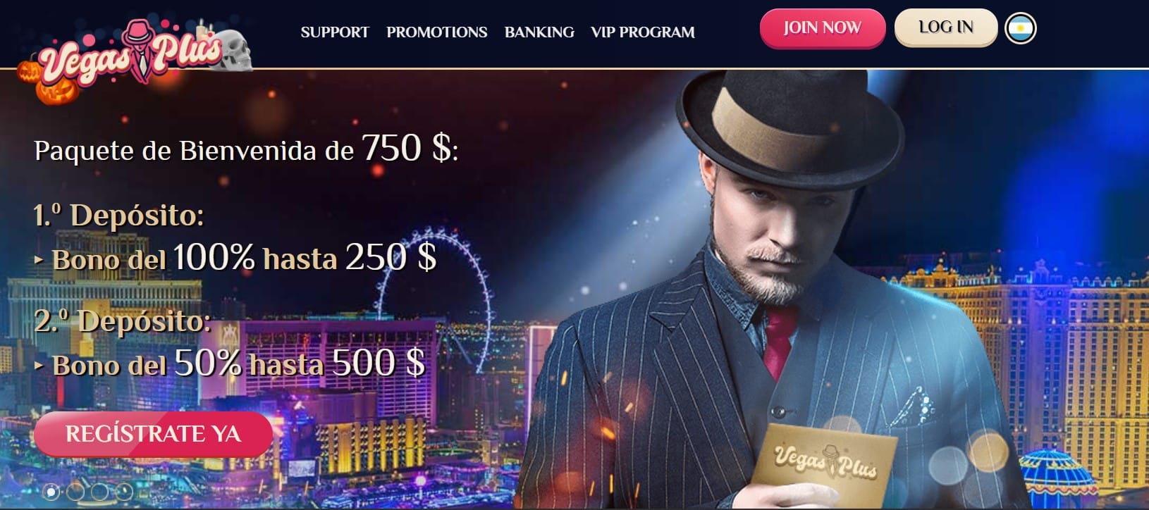 bono de bienvenida | casino Vegasplus