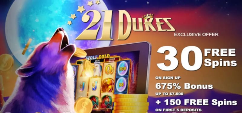 21 dukes casino free spins
