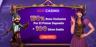Bono de bienvenida del Joo casino