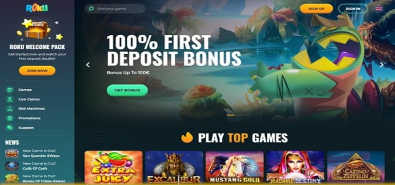 100% first deposit