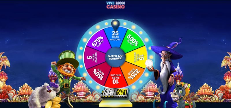 ViveMon casino wheel