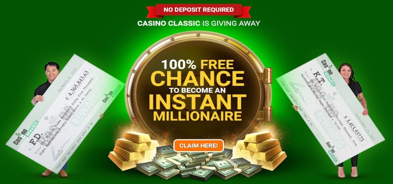 Classic casino 100% free