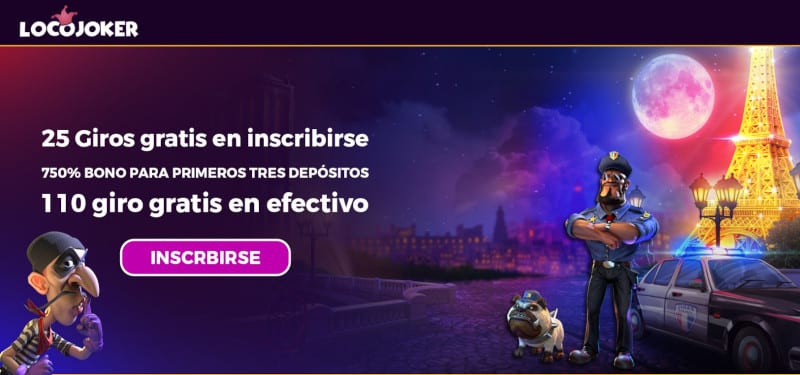 LocoJoker casino | 25 tiradas gratis