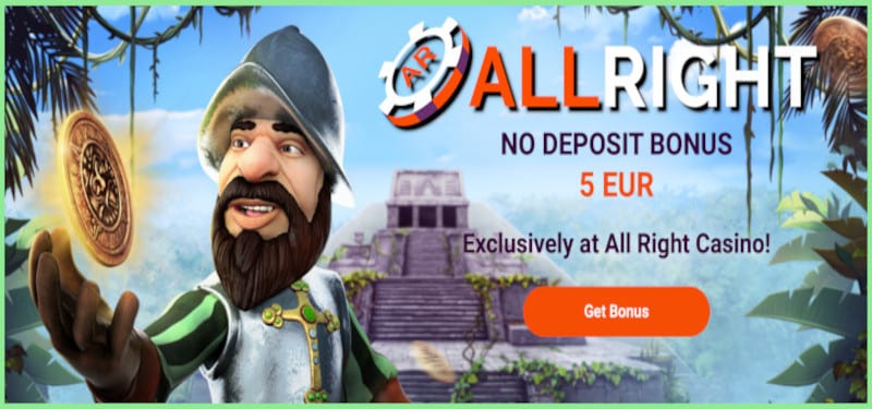 Allright casino 5 euro gratis