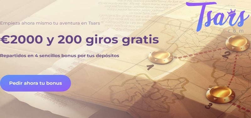 Tsars casino bono de bienvenida