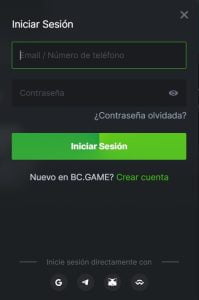 BC.Game registration