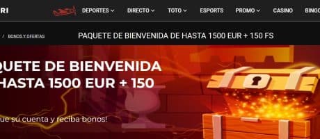 Megapari casino bono de bienvenida