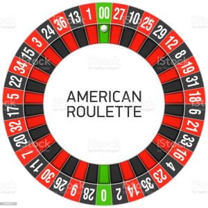 rueda de la ruleta americana