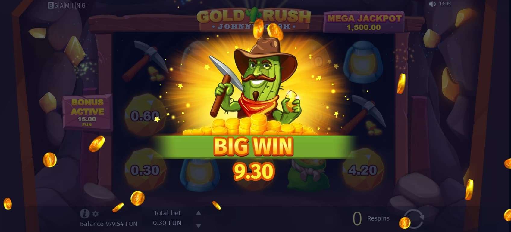 gold rush with johnny cash BGaming gran victoria