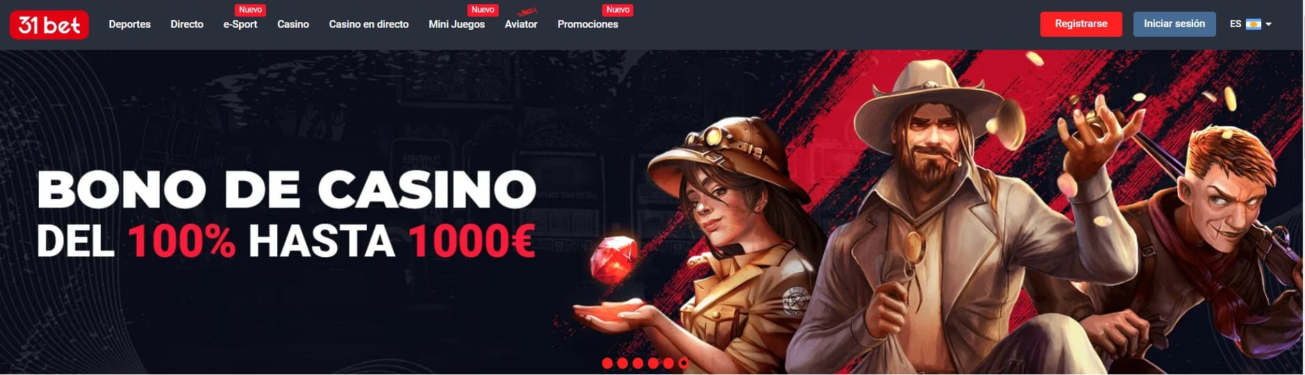 BONO DE INSCRIPCIÓN DEL 100% HASTA 1000€