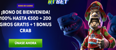 RTbet casino bono de bienvenida