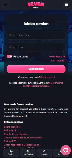 Entrar-Seven-Casino