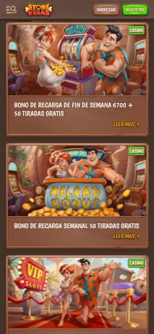 Stonevegas bonos