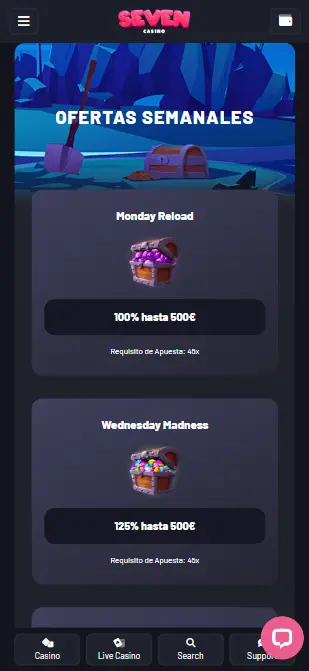 Sven casino promociones