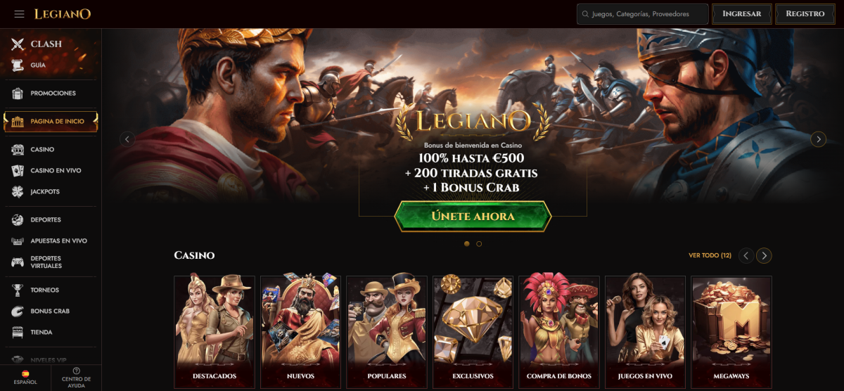 Legiano-Casino Legiano casino para jugar al casino en vivo con dinero real