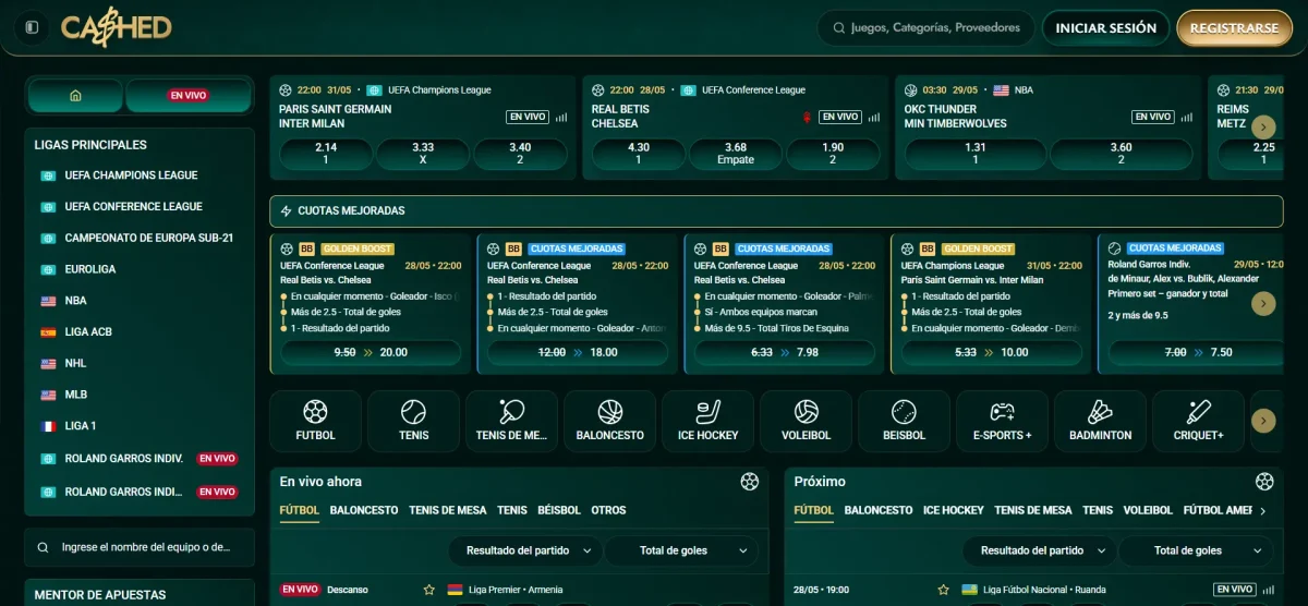 Mejores-Apuestas-Online-con-las-Apuestas-Depprtovas-de-Cashed Cashed: el mejor casa de apuestas sin licencia española