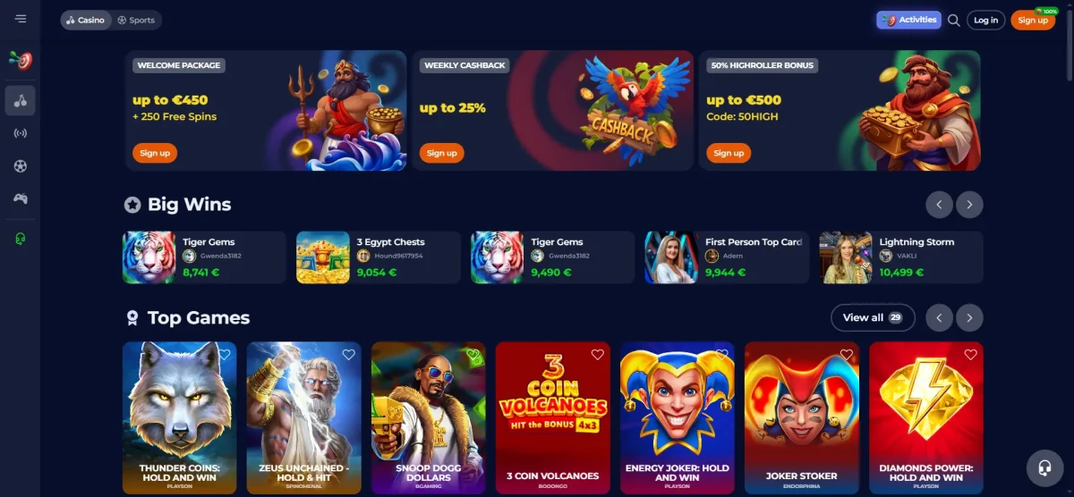 Ninecasino Nine сasino con su propia aplicación móvil