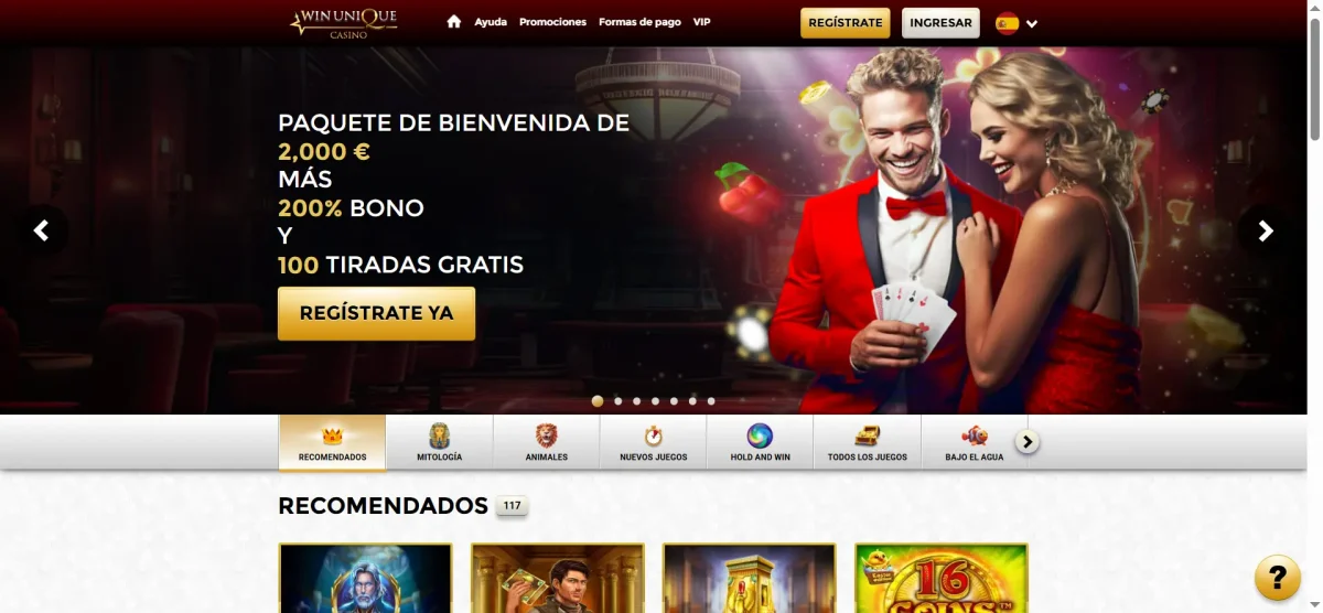 Win-Unique-Casino Unique - transacciones seguras para retiros rápidos