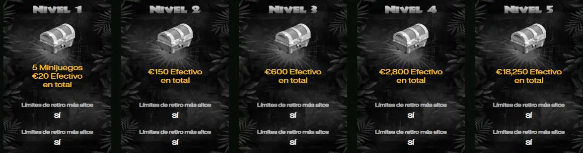 Cashwin-vip-programa 5 niveles del programa VIP en el casino Cashwin